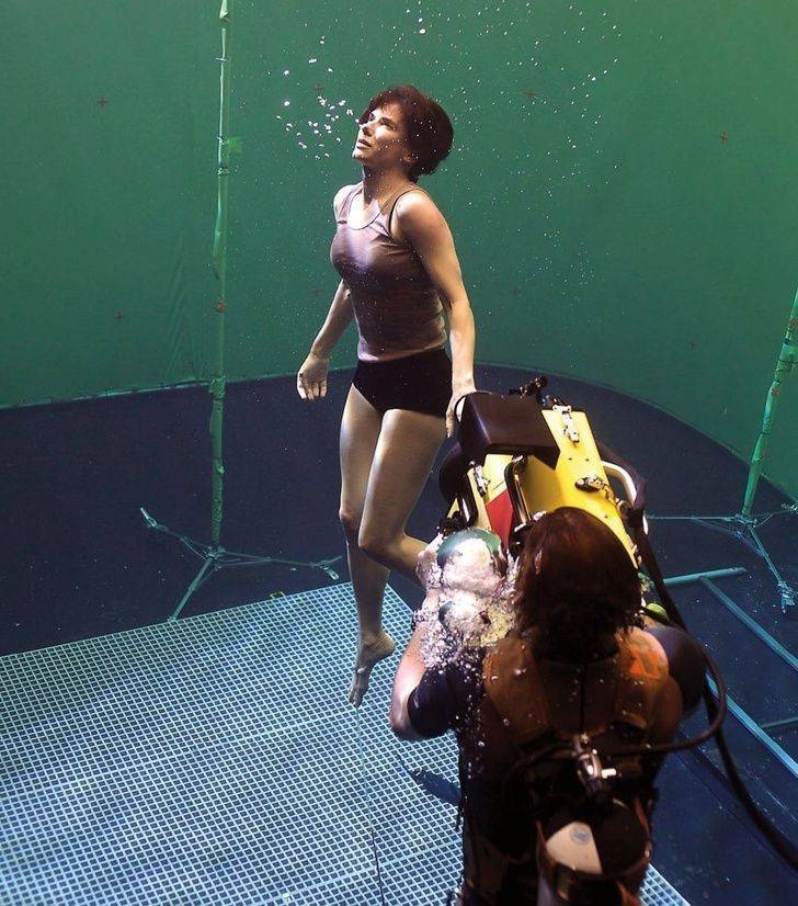 This was how the ending of the movie, Gravity, was shot.