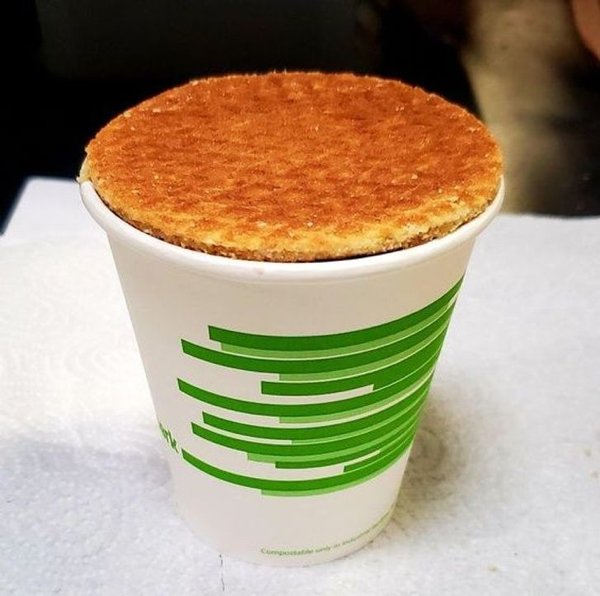 “Any smaller and my stroopwaffle wouldn’t fit atop my coffee, but if it were any bigger, it wouldn’t evenly heat.”