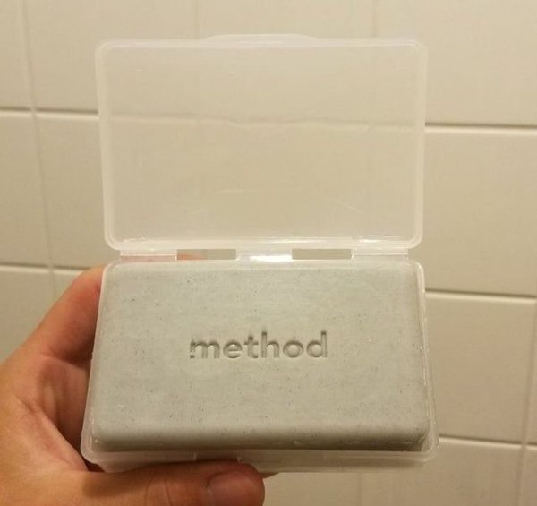 “As soon as I unwrapped my new soap, I thought there’s no way that’s going to fit.”