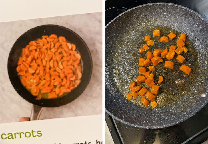 “The amount of carrots included in my subscription meal kit.”