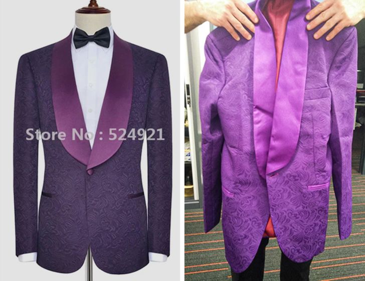 “My friend ordered this jacket from AliExpress for his wedding. He ended up going with something else on the day.”