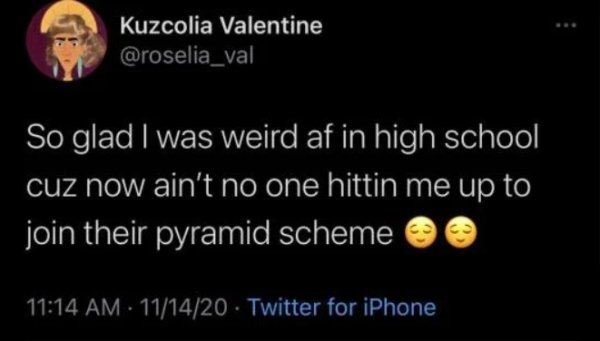 32 People Who've Had Enough With Pyramid Schemes.