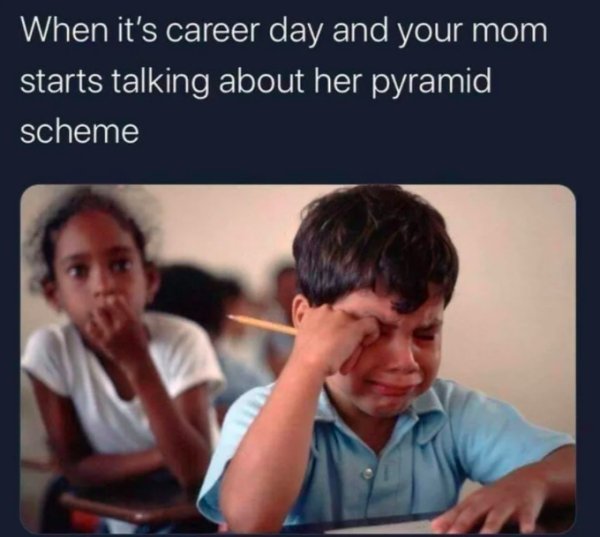 32 People Who've Had Enough With Pyramid Schemes.