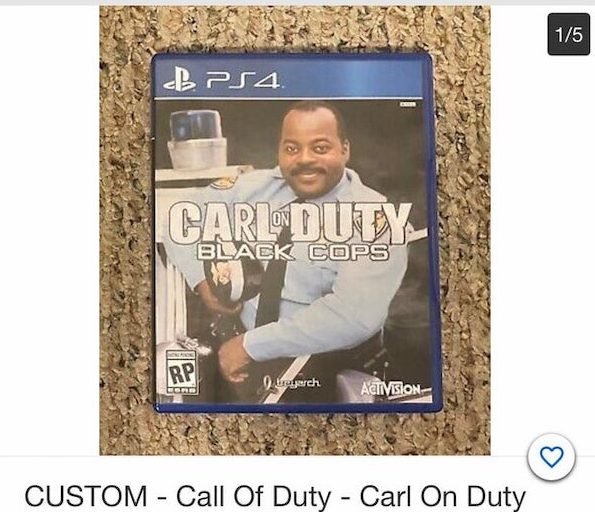 ps5 meme - 15 B PS4 Carlo Duty Black Cops Rp Otragerch Activision Custom Call Of Duty Carl On Duty