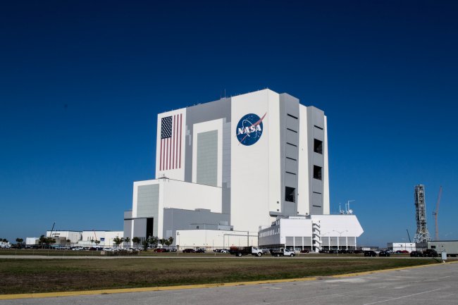 The NASA Vehicle Assembly Building, located in Florida, is so large that it technically has its own weather.