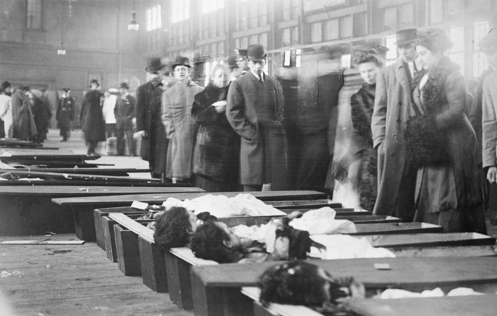 110 Years Ago Today, The Triangle Shirtwaist Factory Fire in New York City kills 146 garment workers, mostly women, due to a lack of safety regulations. The public nature of the victims’ deaths (most died by jumping to death) led to sweeping safety reforms.
