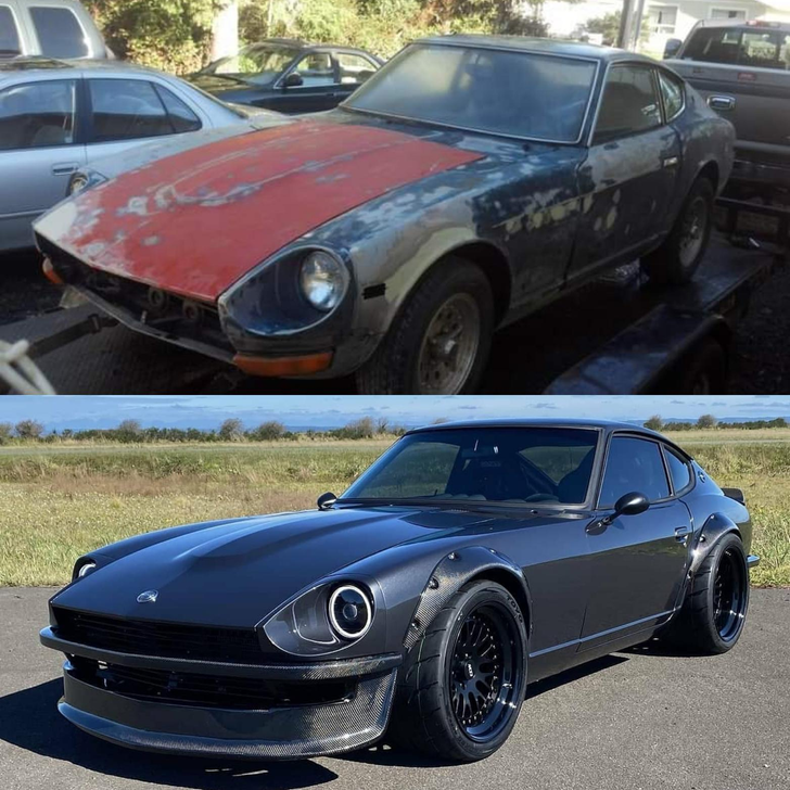 “Before and after of my 8-year project”