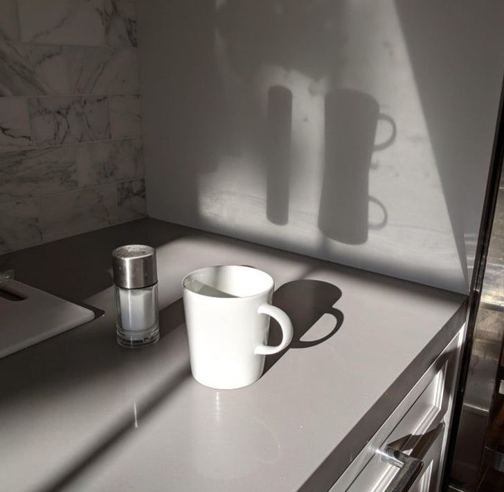 “The weird shadow situation in my kitchen.”