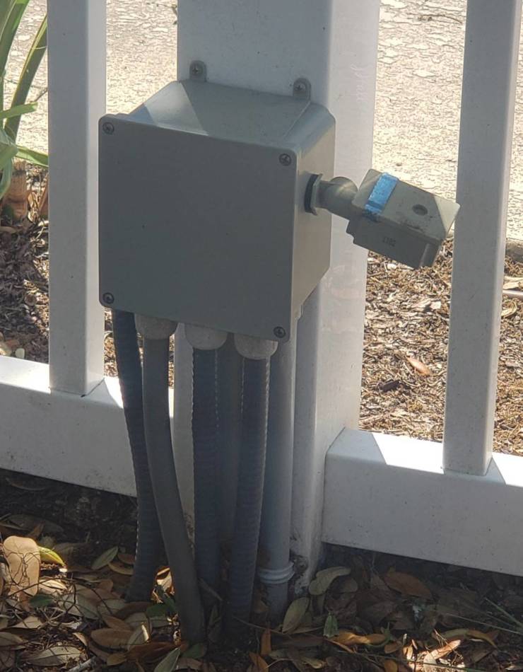 “Came across this electrical relay box that looks like an AT-AT Walker.”