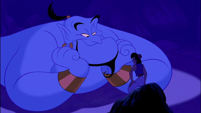 In Disney's 'Aladdin', the Genie sings "Well, Ali Baba had them forty thieves, Scheherazade had a thousand tales." Scheherazade actually had One thousand and one Arabian tales, but one of them was the tale of Aladdin.