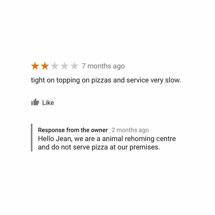 40 People Who Left Bad Reviews And Got A Reply.