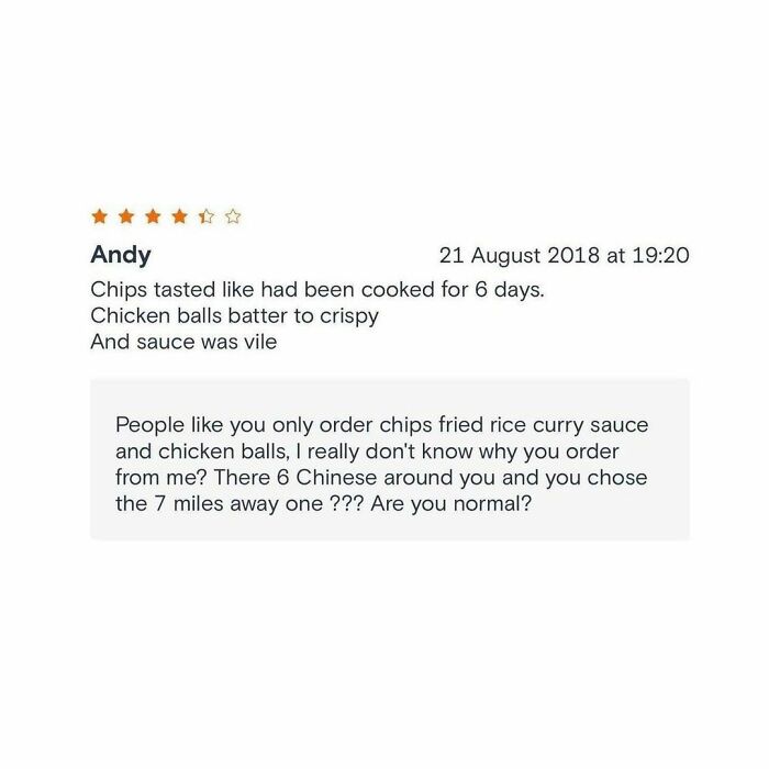 40 People Who Left Bad Reviews And Got A Reply.