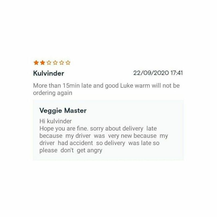 40 People Who Left Bad Reviews And Got A Reply.