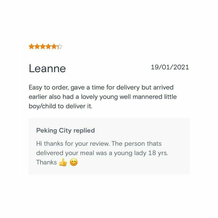 40 People Who Left Bad Reviews And Got A Reply.