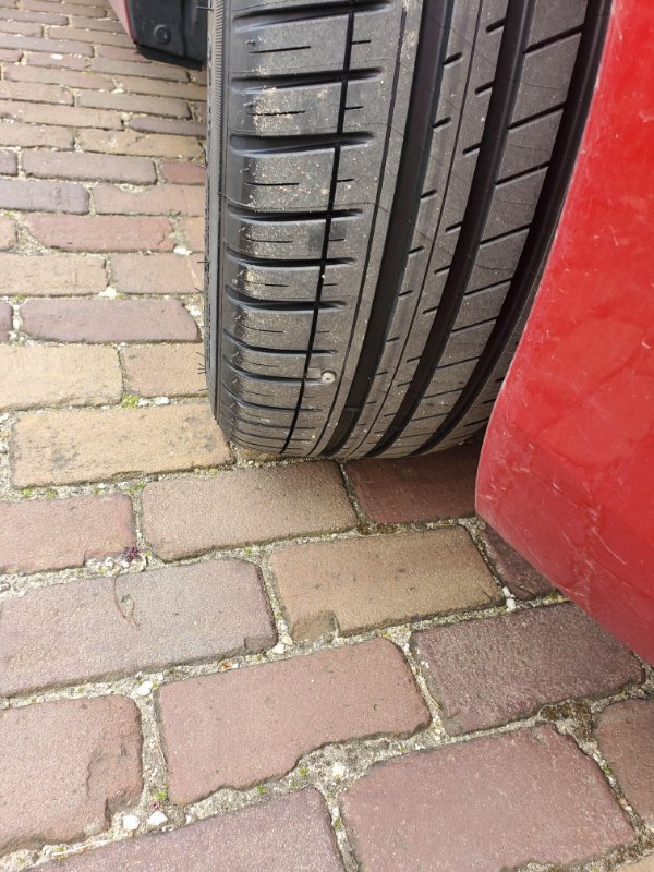 “Had to use the last bit of my emergency fund for new tires, drove it home (2 miles) and it seems I picked up a screw on the way home.”