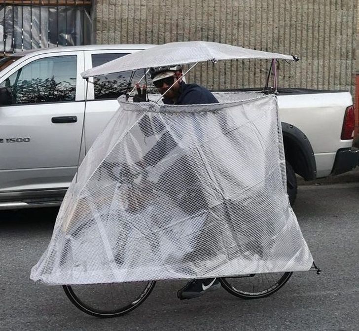“A bike for rainy weather”