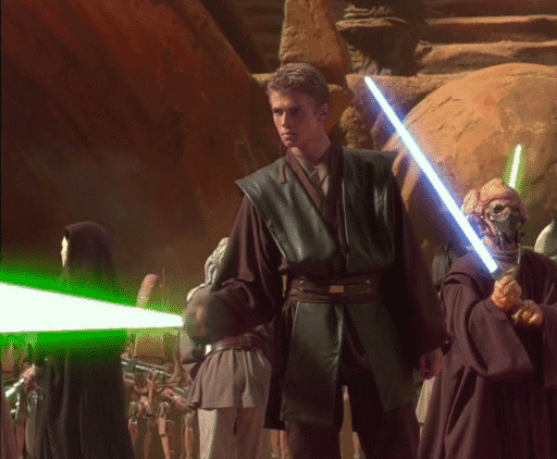 anakin skywalker attack of the clones gif