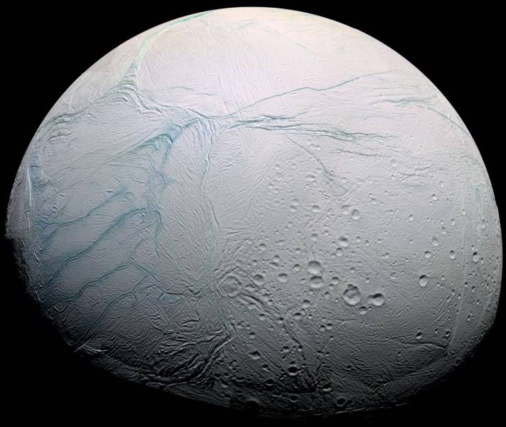 fascinating photos  - Enceladus moon