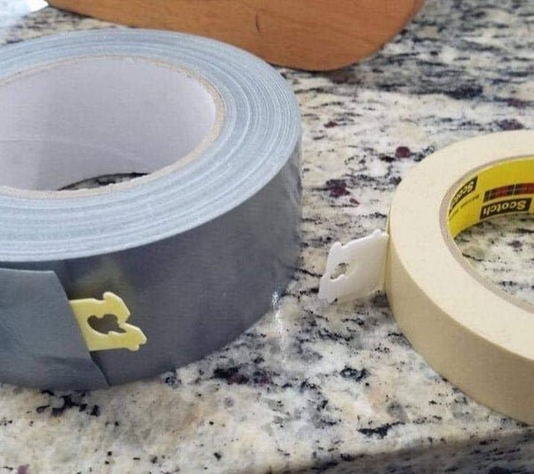 A great way to keep tape organized.