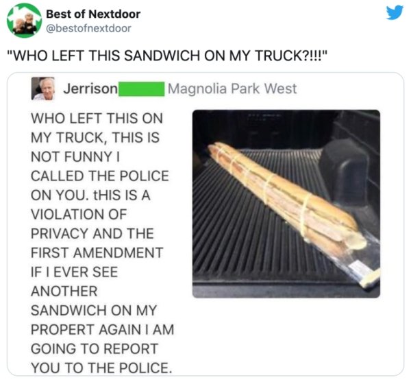 26 Crazy Things Found On The Nextdoor App.