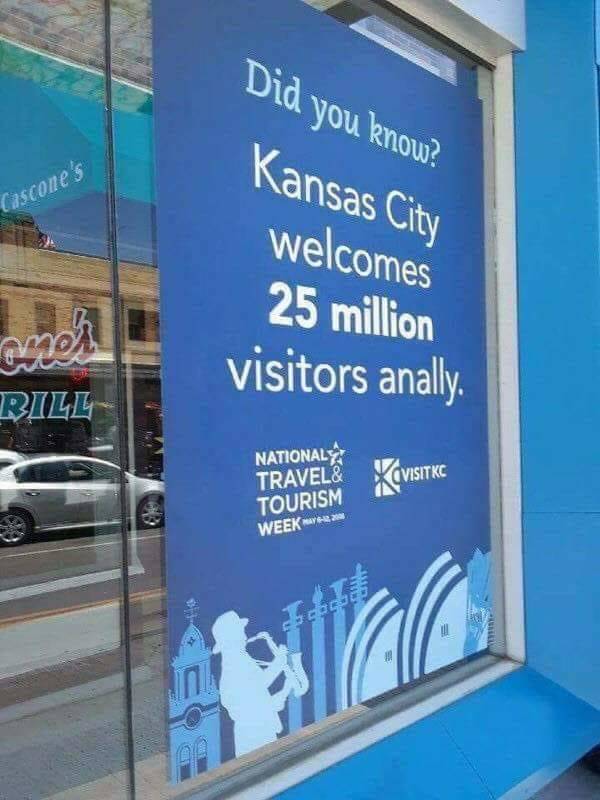 you had one job and you failed pics - kansas city anally - Did you know? Kansas City Cascone's welcomes 25 million anch visitors anally . Rill Nationale Travel & Kavis Visitkc Tourism Weeker ole
