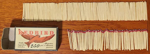 “This Box Of Mostly Sticks With Some Matches In It”