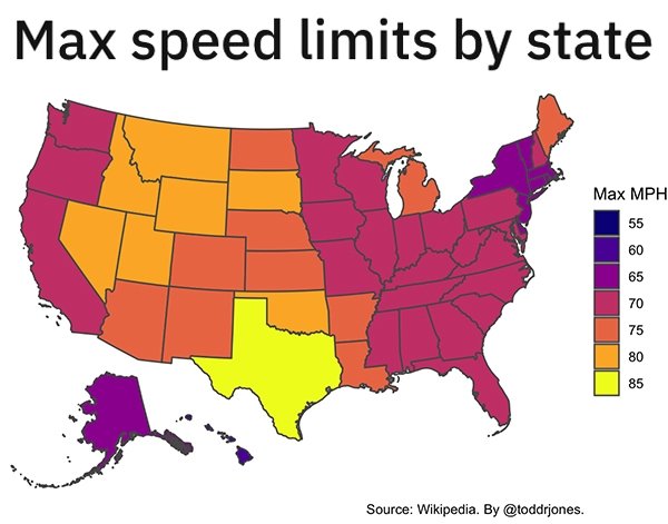 tex mex region map - Max speed limits by state Max Mph 55 60 65 70 75 80 85 Source Wikipedia. By .