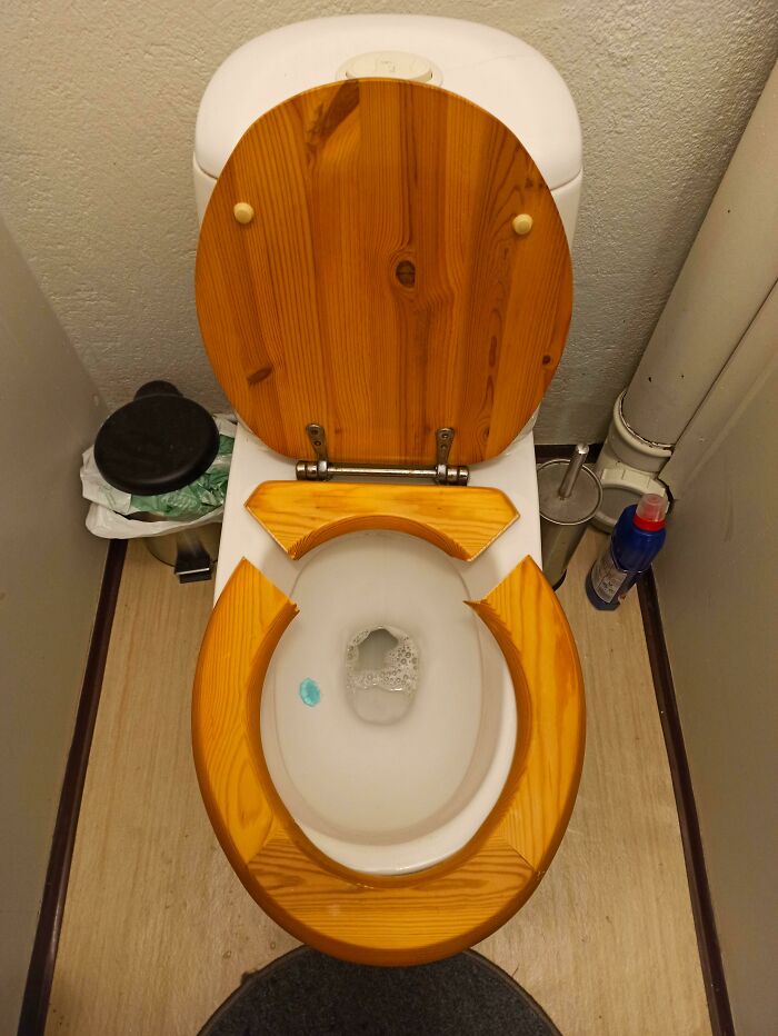 home repair fails - toilet