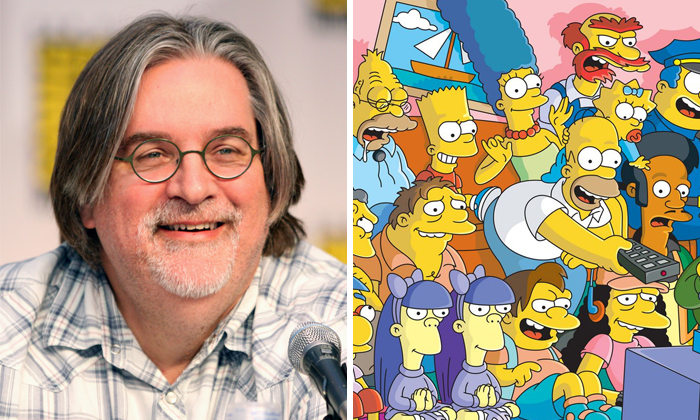 The parents of “Simpsons” creator, Matt Groenig, were named Homer & Marge. He also had sisters named Lisa, Maggie, & Patty.