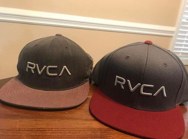 New hat after about 2 years of constant wear on the old one.