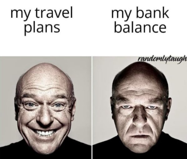 dean norris reaction hank schrader meme - my travel my bank plans balance randomlytaugh