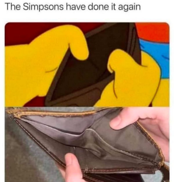 The Simpsons have done it again