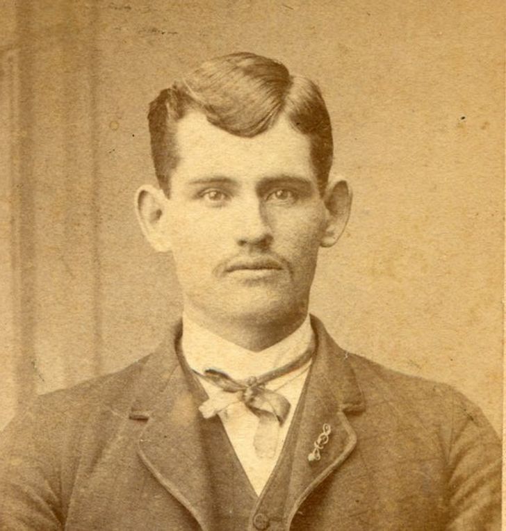 “Taken in 1889, my 3-times great-uncle was 21 years old in this cabinet card photograph.”