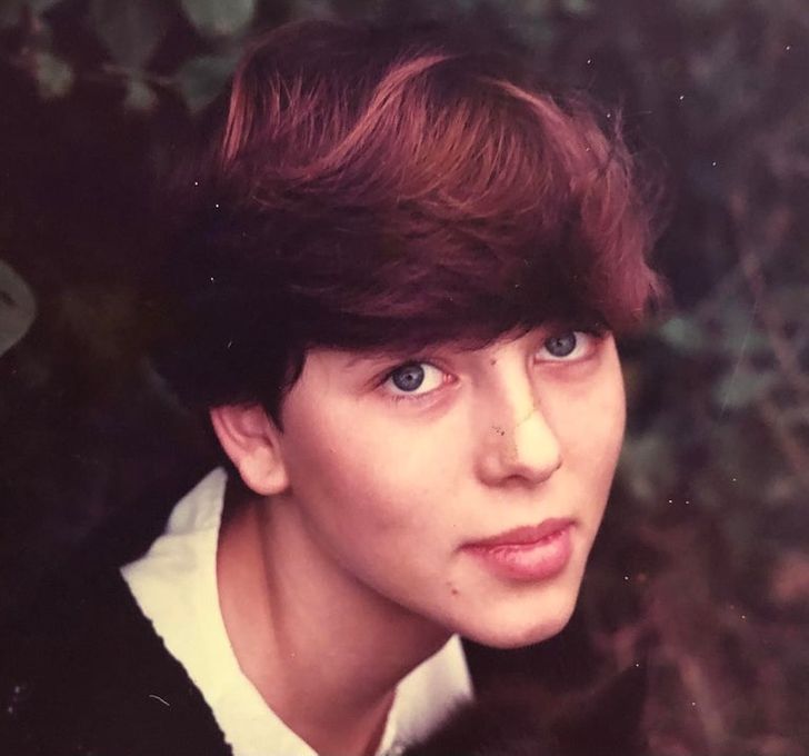 “My mom, roughly age 13, circa 1982”