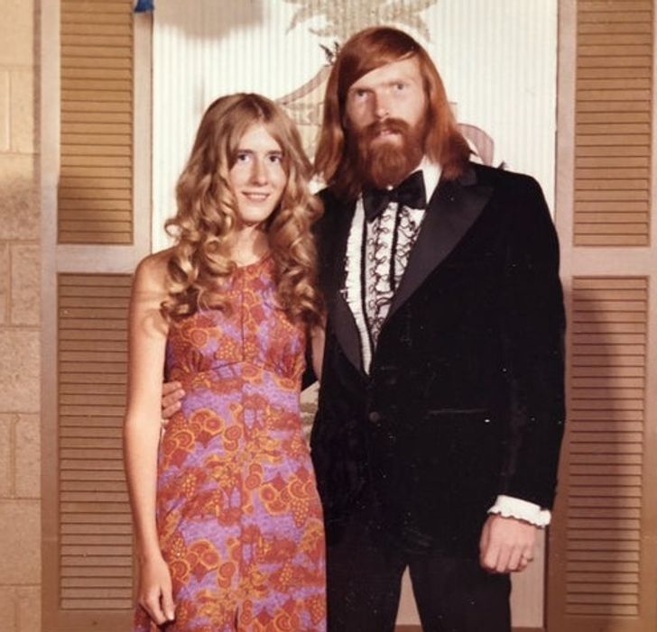 “My uncle in 1971 at his senior prom”