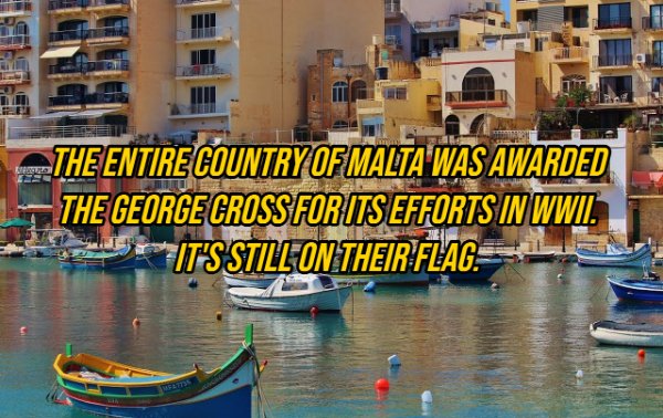Ke The Entire Country Of Malta Was Awarded The George Cross For Its Efforts In Wwii. It'S Still On Their Flag. Vest