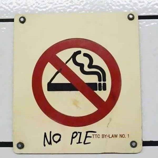 no smoking - No Pietic Ttc ByLaw No. 1