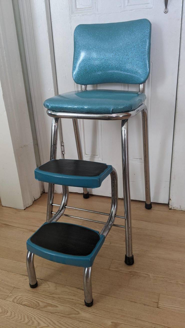 “I restored my Grandmother's kitchen step-stool.”