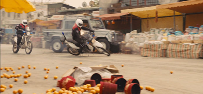 That we in Southeast Asia conveniently provide the fruit carts that people in hot pursuit can knock over because we are strategically in the way. Dudes, there is always plenty of space to play chase without crashing.