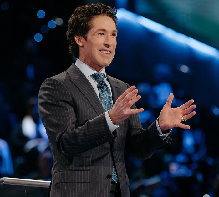 Joel Osteen. I posted in his facebook that he was the best stand up comedian of our generation.