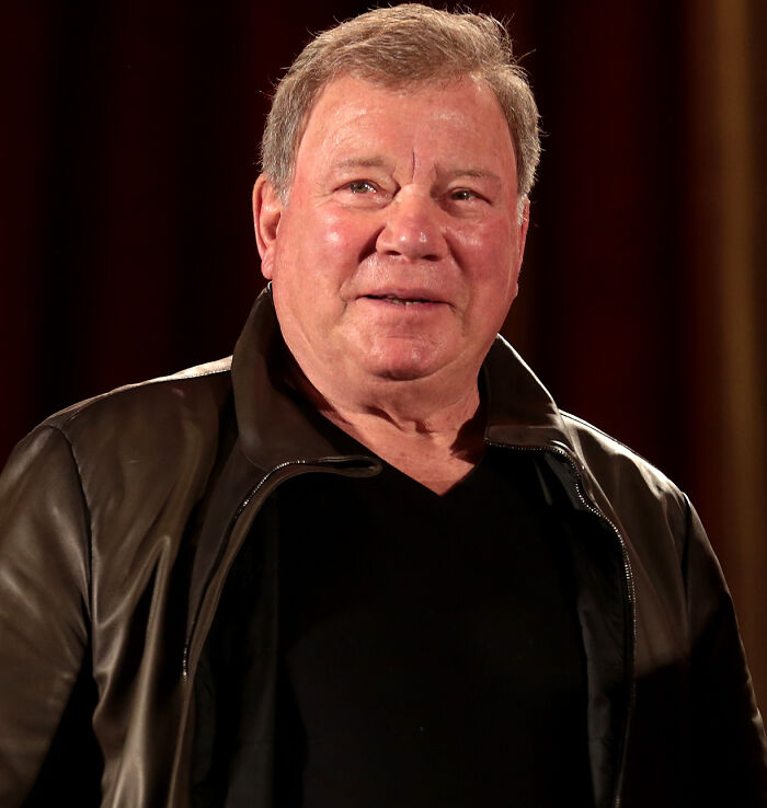 William Shatner. I tweeted him "What's goin on, Slick Willy?". Apparently, he does not like being called Slick Willy lmao