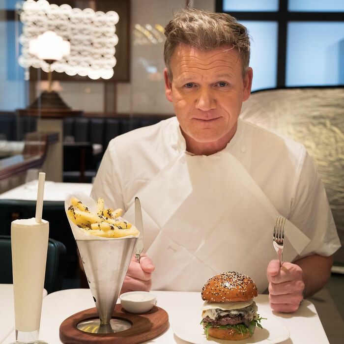 Gordon Ramsay. i was thirteen and in a dumb group chat with my friends on twitter, someone in it was followed by him so they added him to it. he ended up blocking half of us (rightfully tbh)

also i messaged him asking if i could be on masterchef because i could make good ramen noodles and i think that also caused it