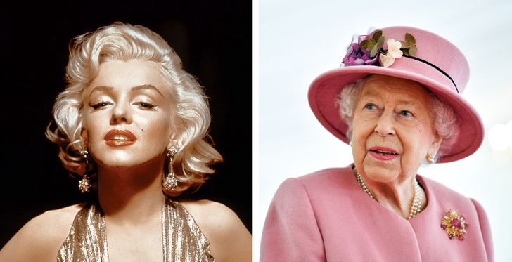 Queen Elizabeth II and Marilyn Monroe would be the same age today.