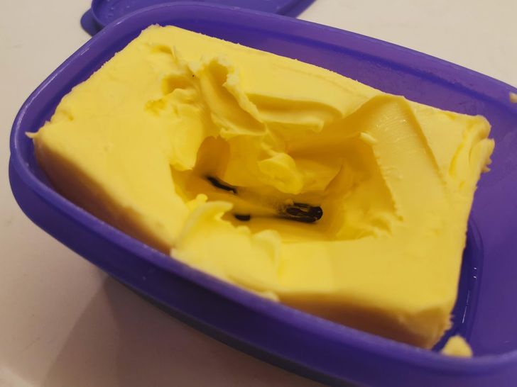 “The way my husband treats the butter”