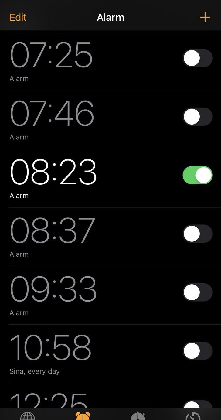 “My husband said I should post my alarms here. Isn’t this normal?”