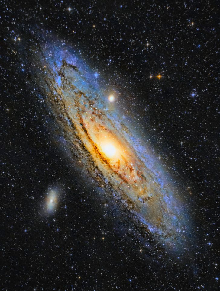 “I traveled 300 kilometers away from my heavily light-polluted city to capture this image of The Andromeda Galaxy.”