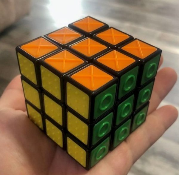 “Rubik’s Cube for the Blind.”