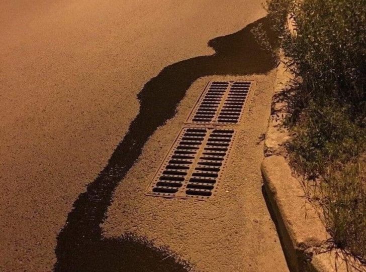 “This sewer grate.”