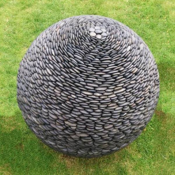 pebble sculpture