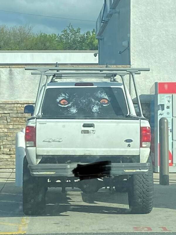 This decal is upside down, right?